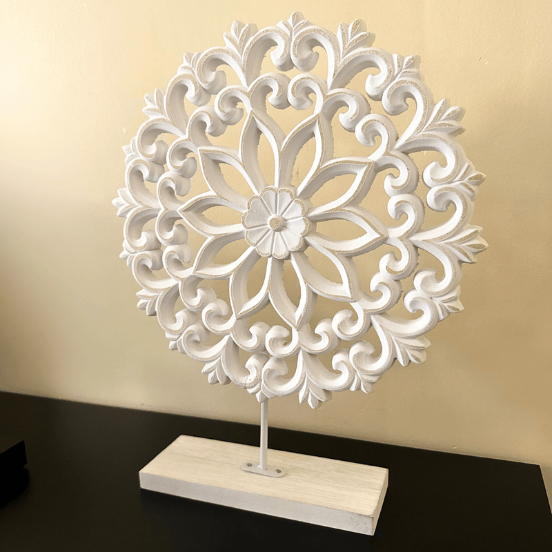 Mandala Pedestal Thai - 37 x 30 cm-Dreamy Home