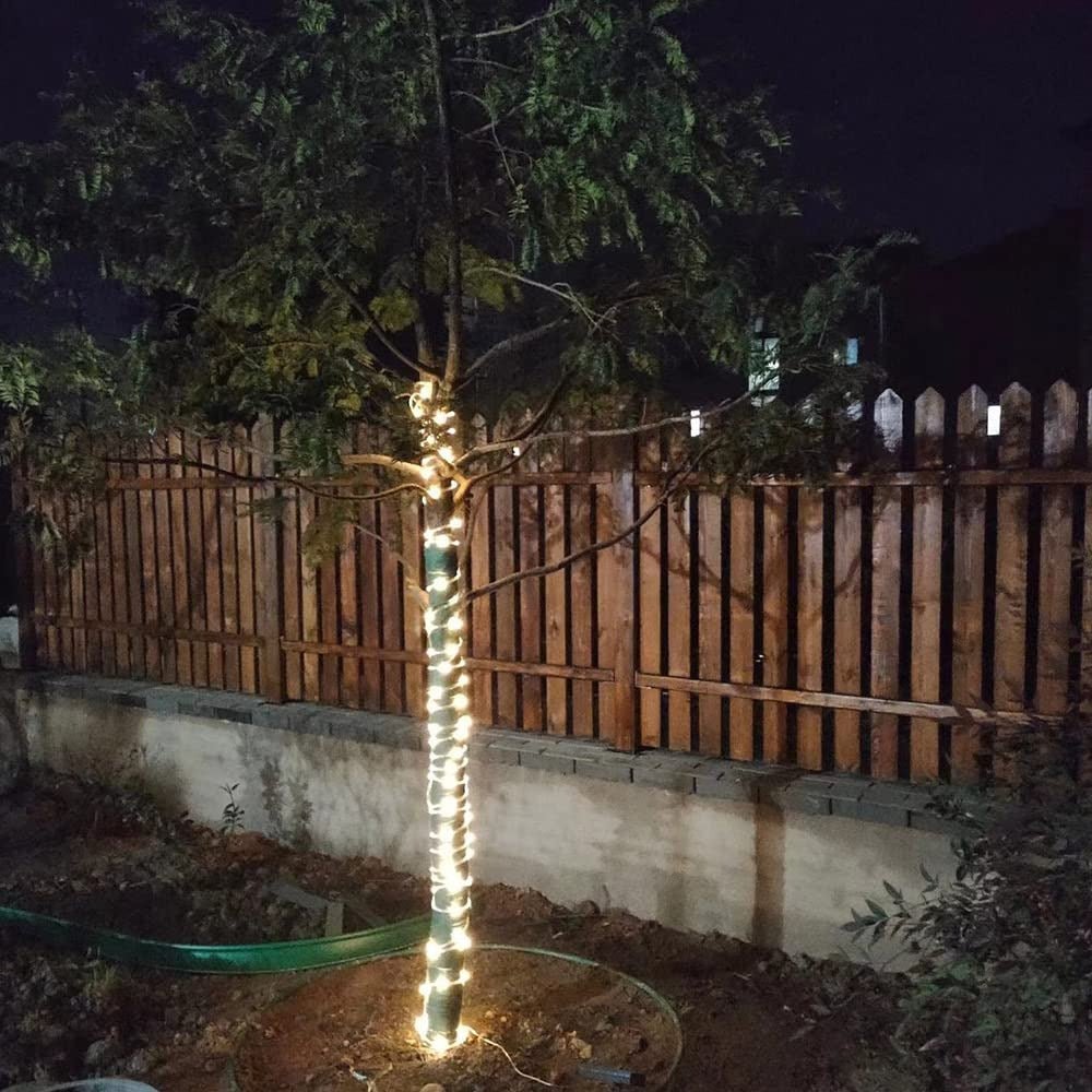 Manguera de Luces Solares - 5 m Luz Múltiples Colores IP65-Dreamy Home