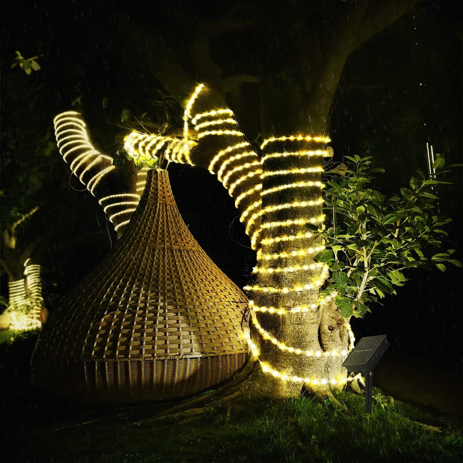 Manguera de Luces Solares - 5 m Luz Múltiples Colores IP65-Dreamy Home