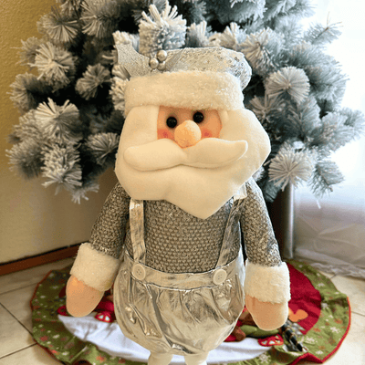 Mueñecos de Navidad Extensibles Silver - Altura hasta 80 cm-Dreamy Home