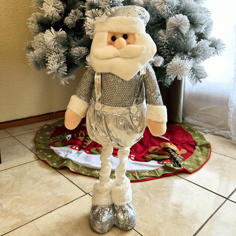 Mueñecos de Navidad Extensibles Silver - Altura hasta 80 cm-Dreamy Home