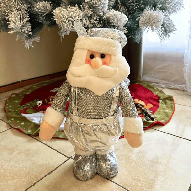 Mueñecos de Navidad Extensibles Silver - Altura hasta 80 cm-Dreamy Home