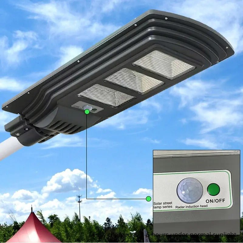 Paleta Solar de Potencia - Luz Fría IP65 Incluye Soporte-Dreamy Home