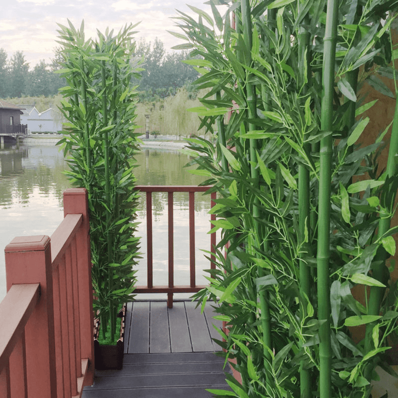 Palo de Bambú Artificial - Altura 1,70 y 1,40 m-Dreamy Home