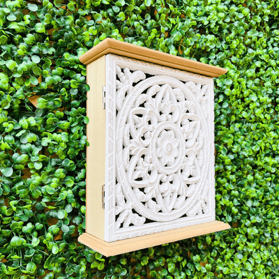 Porta Llaves de Mandala - Madera-Dreamy Home