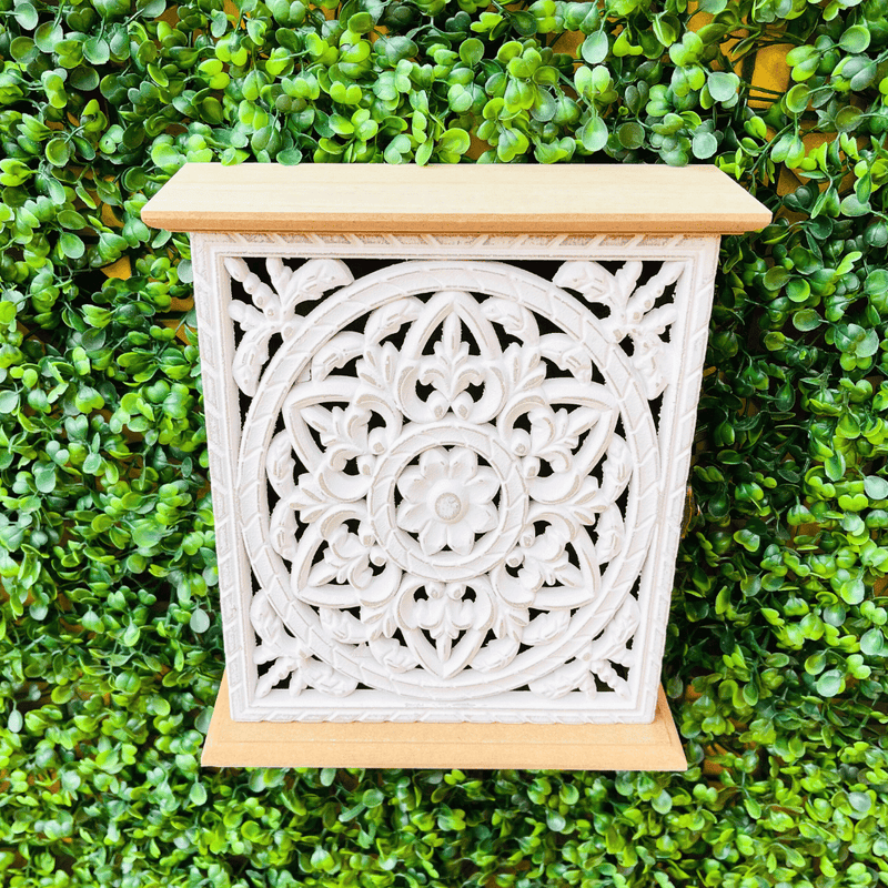 Porta Llaves de Mandala - Madera-Dreamy Home