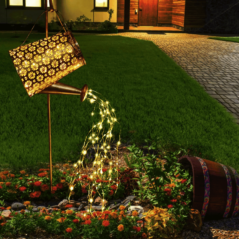 Regadera Solar Mandala - Luz Cálida IP65-Dreamy Home