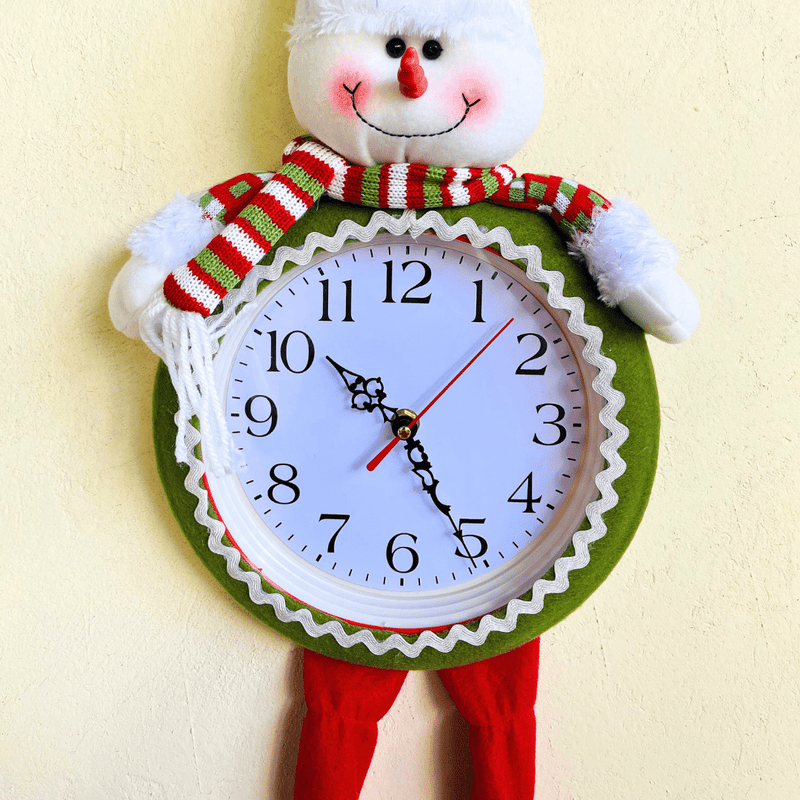 Reloj Navideño - 25 x 5 x 61 cm-Dreamy Home
