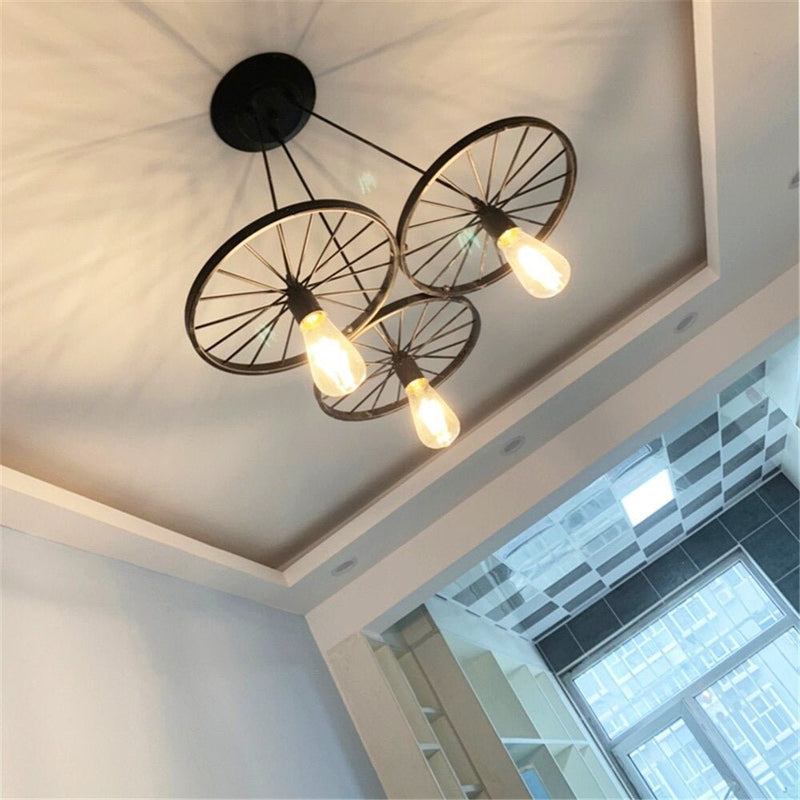 Rueda Colgante - Altura 1 m 220V Incluye Ampolletas 6W-Dreamy Home