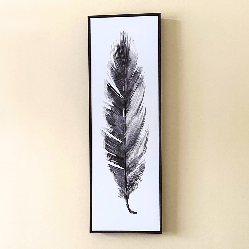 Set 3 Cuadro Trilogía - Diseño Pluma-Dreamy Home