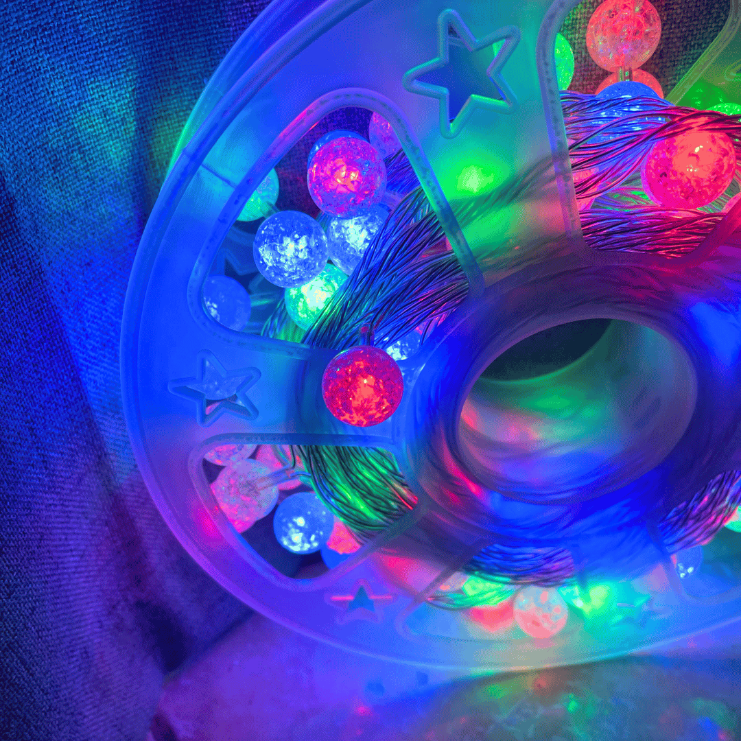 Tira de Luces Led Enchufe - 30 m Luz Cálida/Multicolor-Dreamy Home