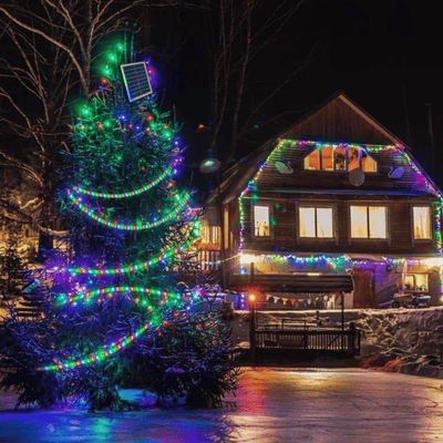 Tira RGB Solar - IP65 Multicolor 5 m-Dreamy Home